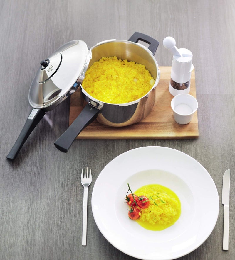 Kuhn Rikon High Performance Ratchet Grinder, White, 8.5 x 2.25 inches, Model 25551 â€“ Ergonomic, One-Handed Operation, Ideal for Salt, Pepper & Spices - Image 3